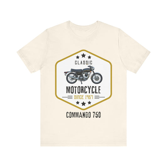 Norton Commando 750,  Unisex Motorcycle T-Shirt, Norton Commando 750 Tee, Norton Motorcycle T-Shirt, Unisex Tee, Norton T-Shirt