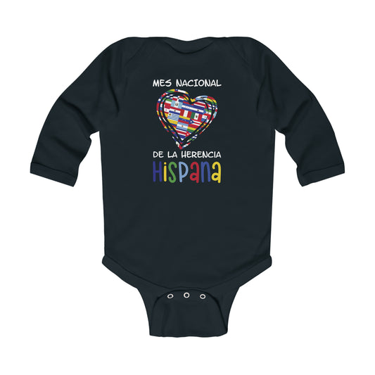 Hispanic Heritage Month Infant Long Sleeve Bodysuit