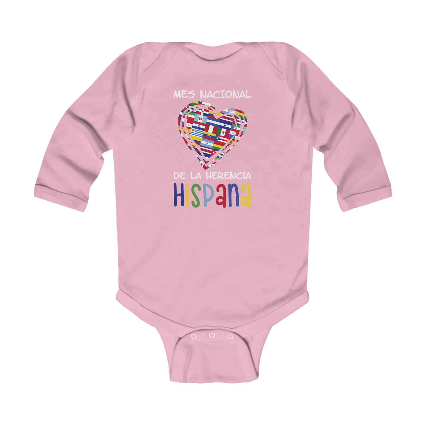 Hispanic Heritage Month Infant Long Sleeve Bodysuit