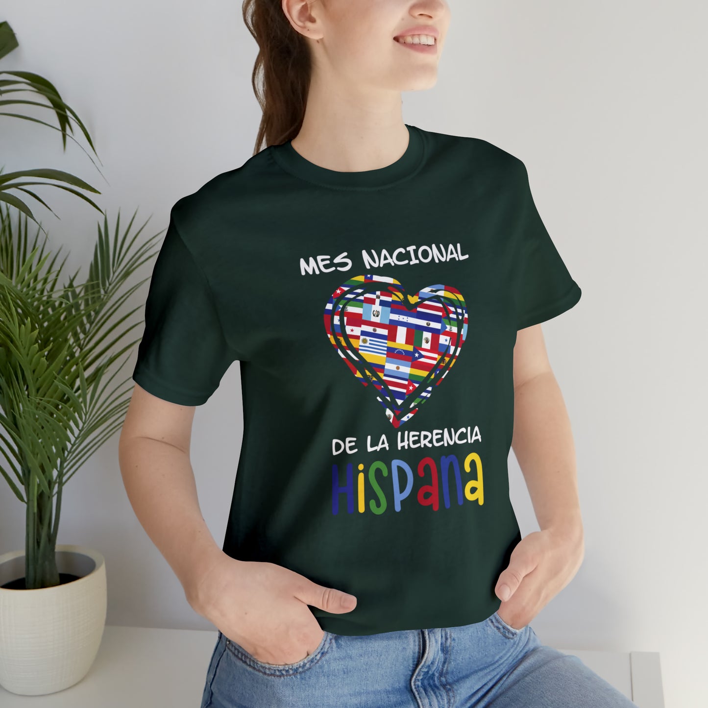 Hispanic Heritage Month Unisex Short Sleeve Tee