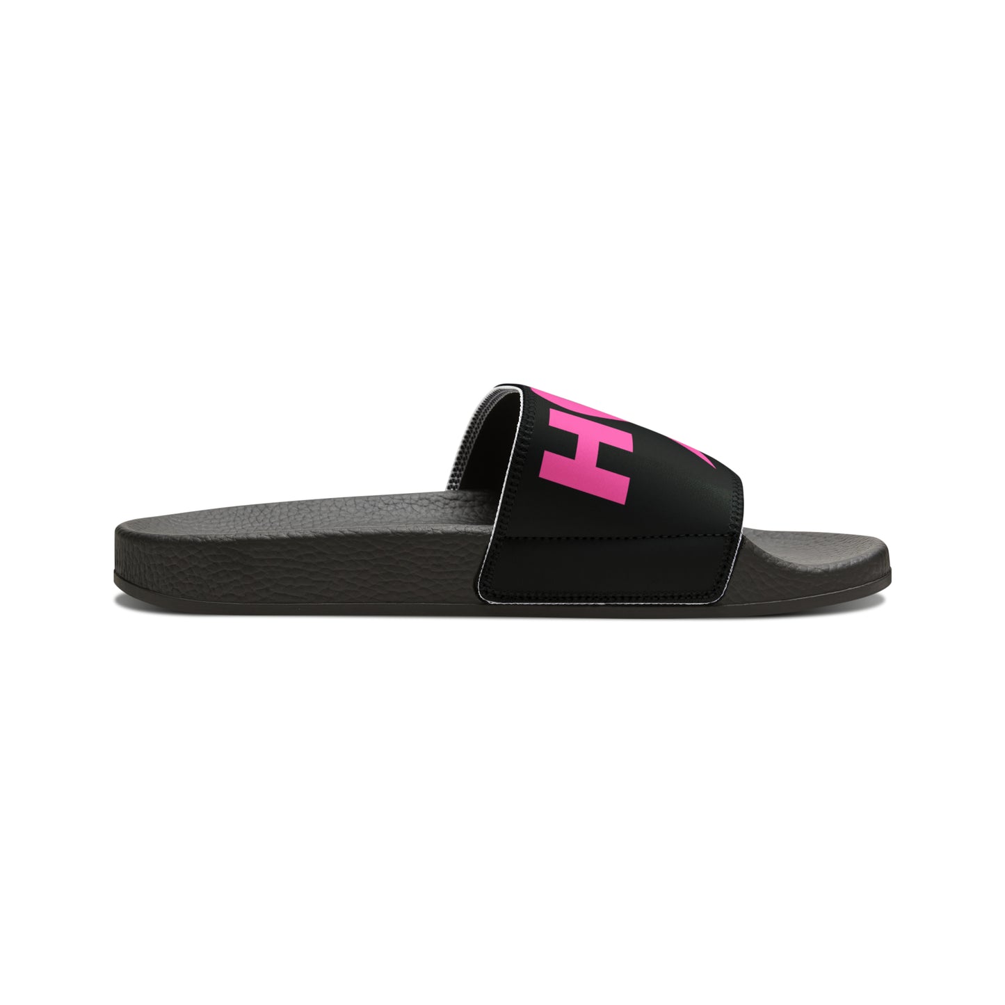 Breast Cancer Women's PU Slide Sandals