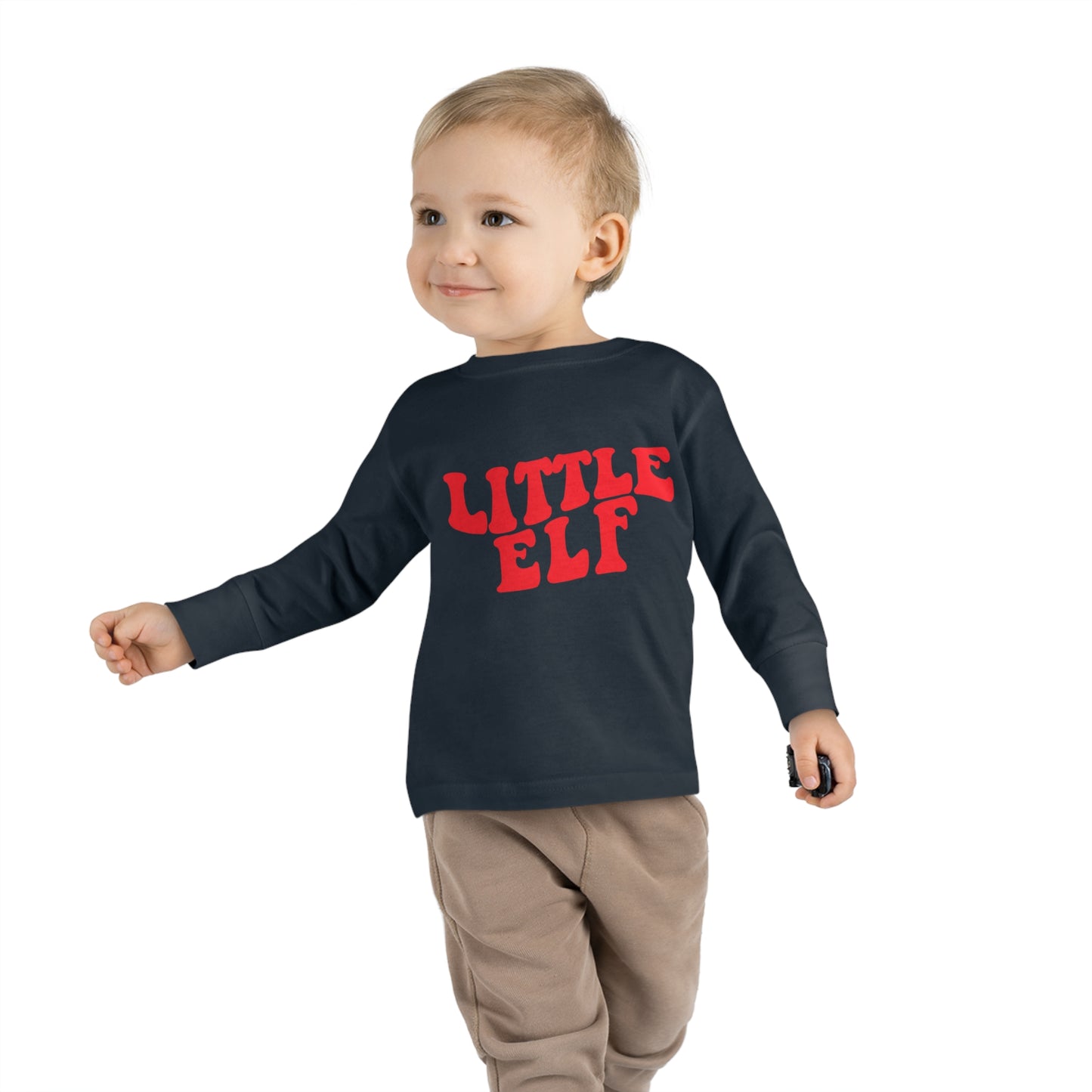 Little Elf Toddler Long Sleeve Tee