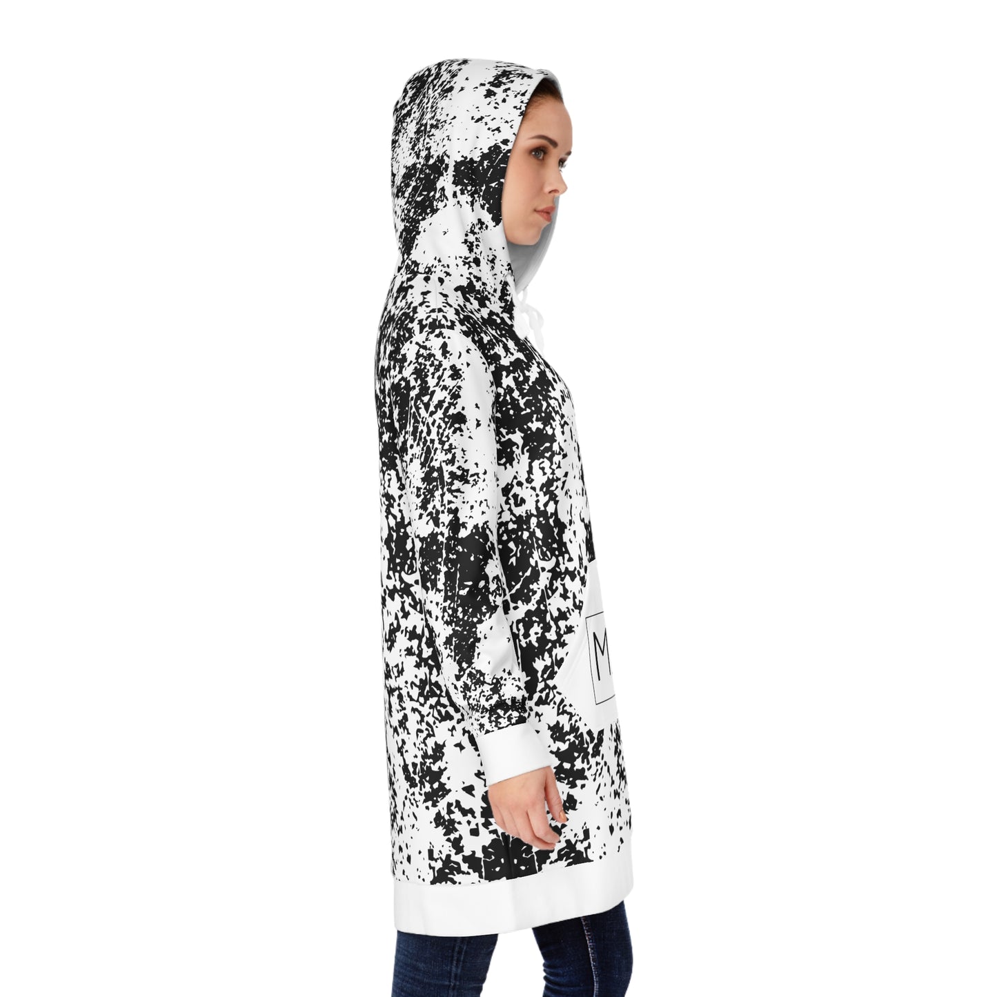 Mama To Be Women's Hoodie Dress (AOP)