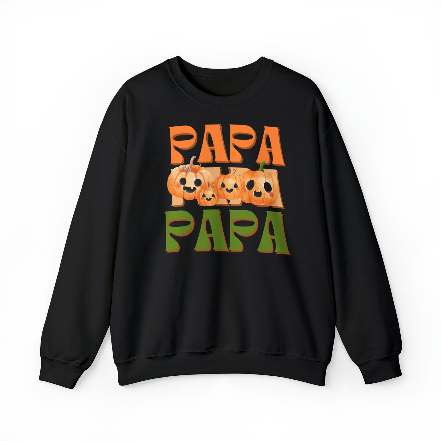 Papa Pumpkin Unisex Heavy Blend™ Crewneck Sweatshirt