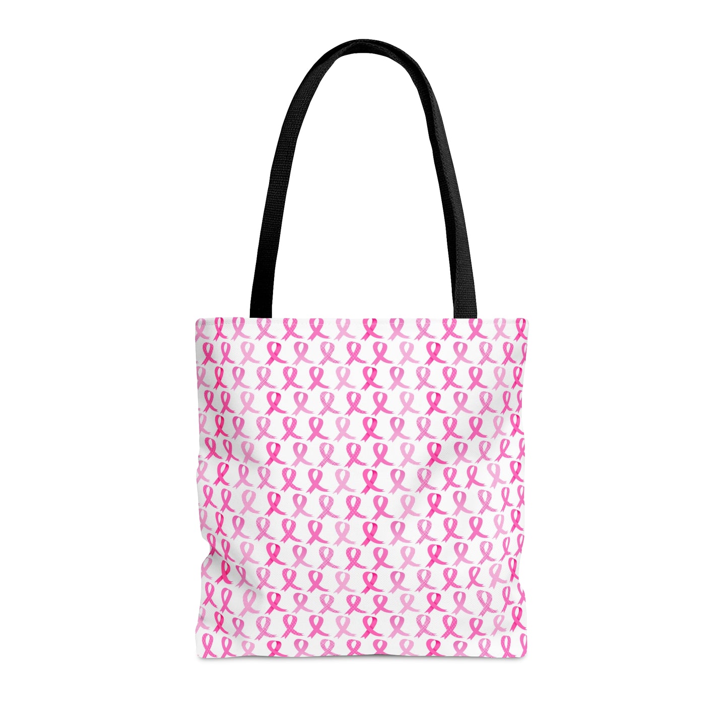 Pink Ribbon Breast Cancer Awareness Tote Bag