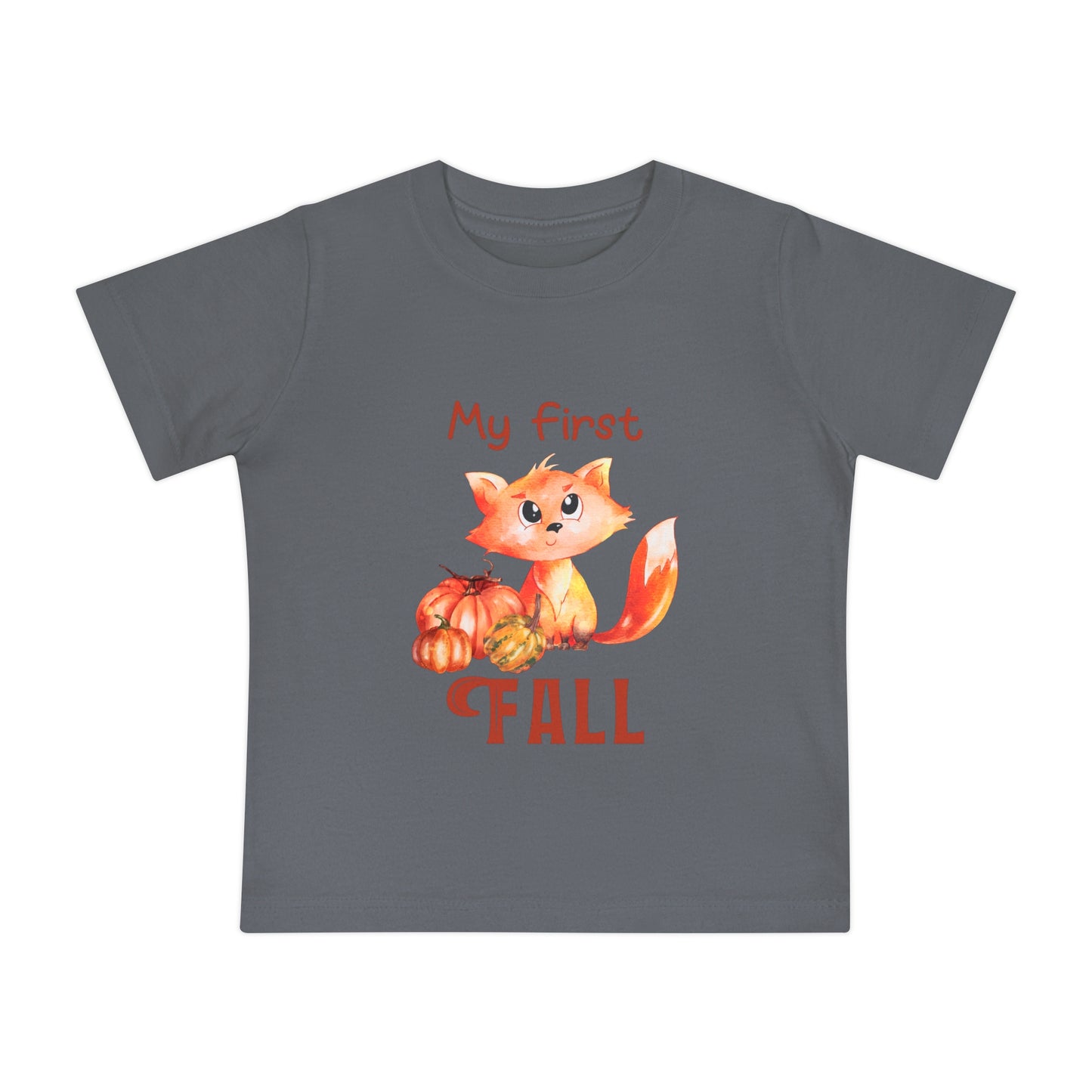 My First Fall Baby Short Sleeve T-Shirt