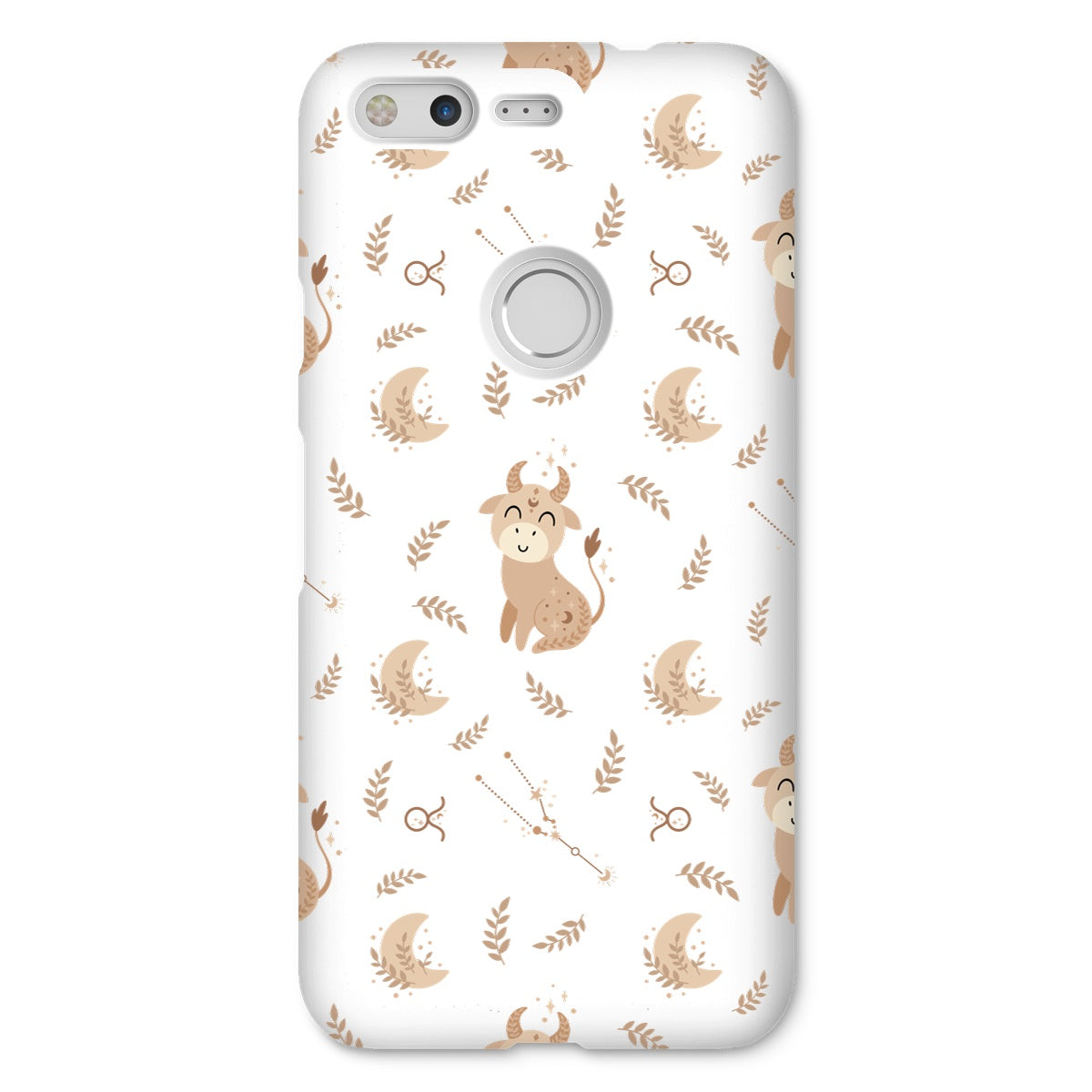 Taurus Pattern Snap Phone Case