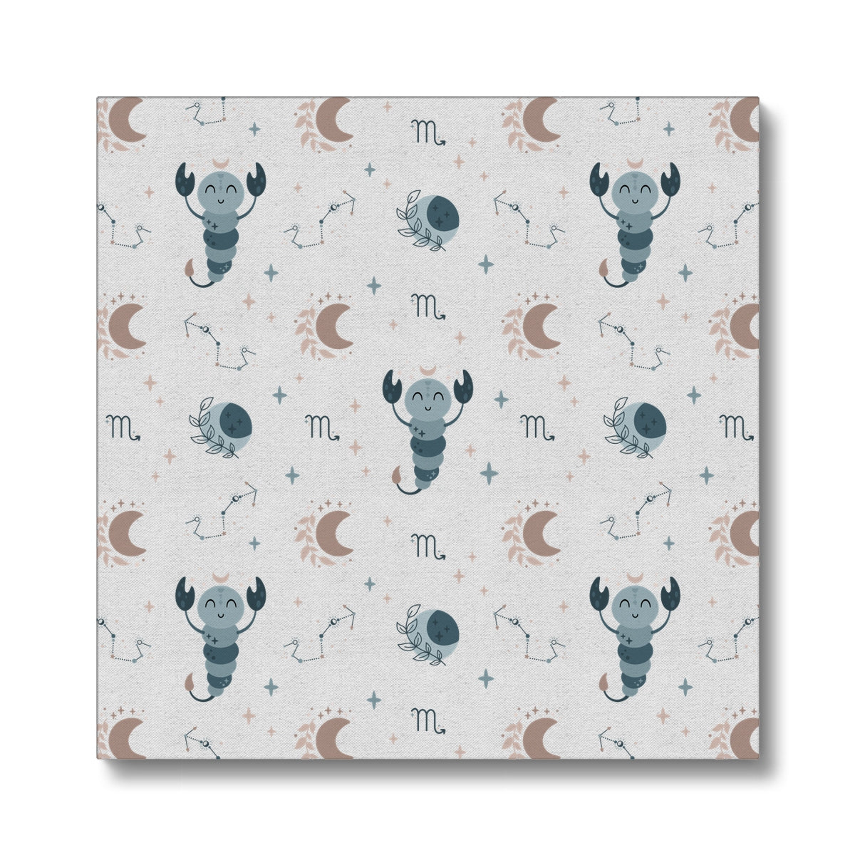 Scorpio Pattern Eco Canvas