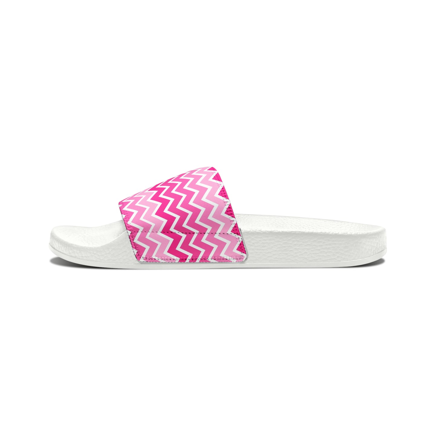 Breast Cancer Women's PU Slide Sandals