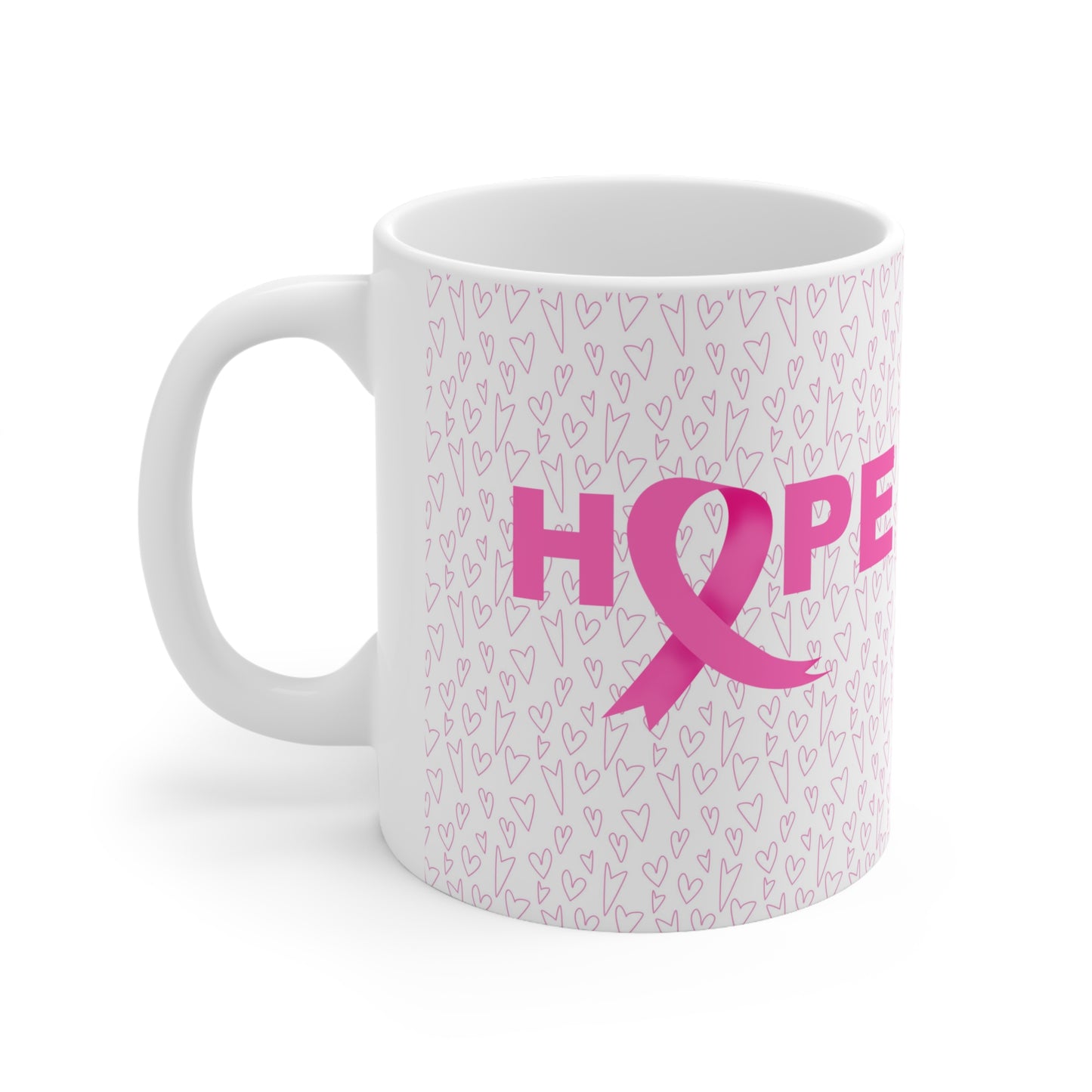 Breast Cancer Awareness Ceramic Mug 11oz