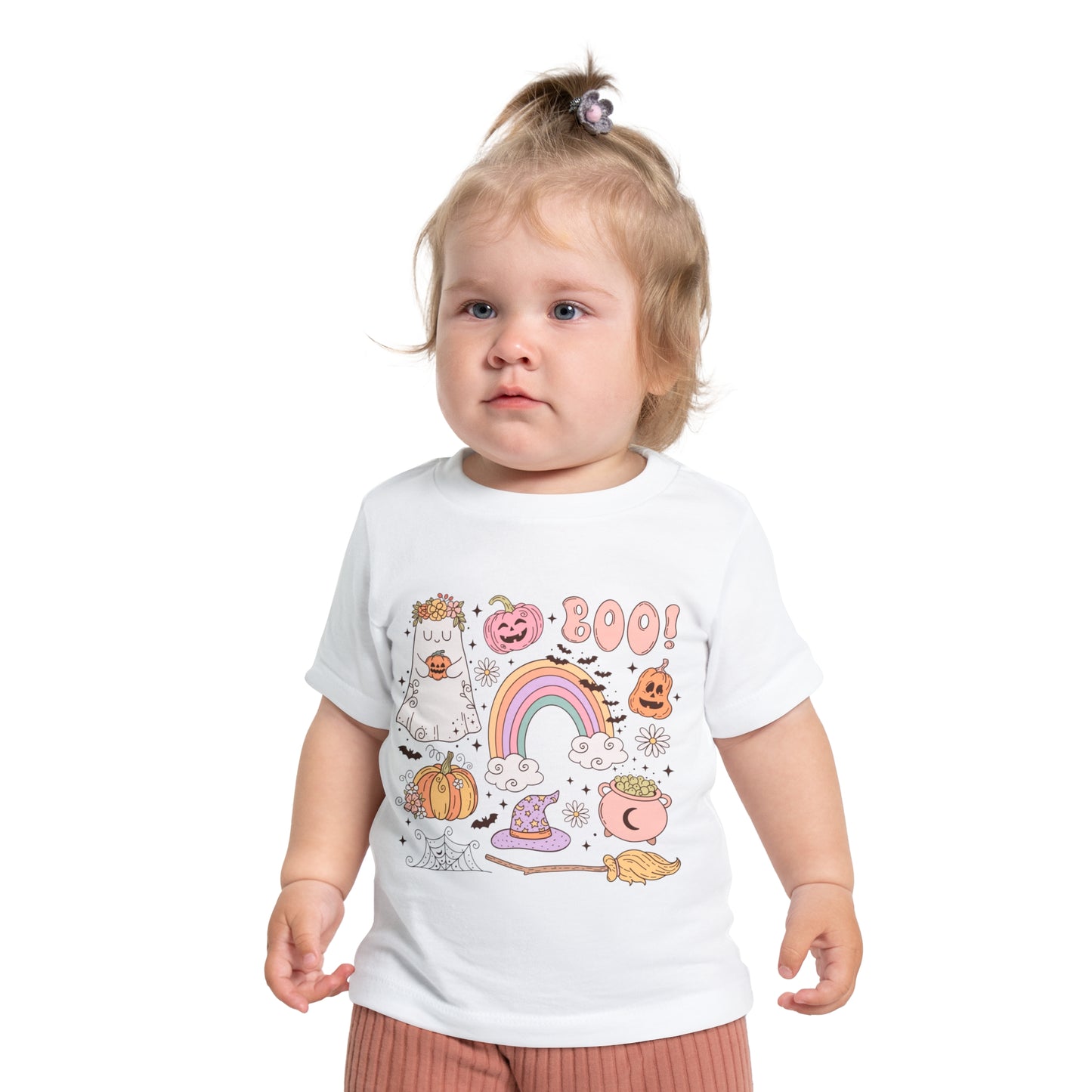 Boo Halloween Baby Short Sleeve T-Shirt