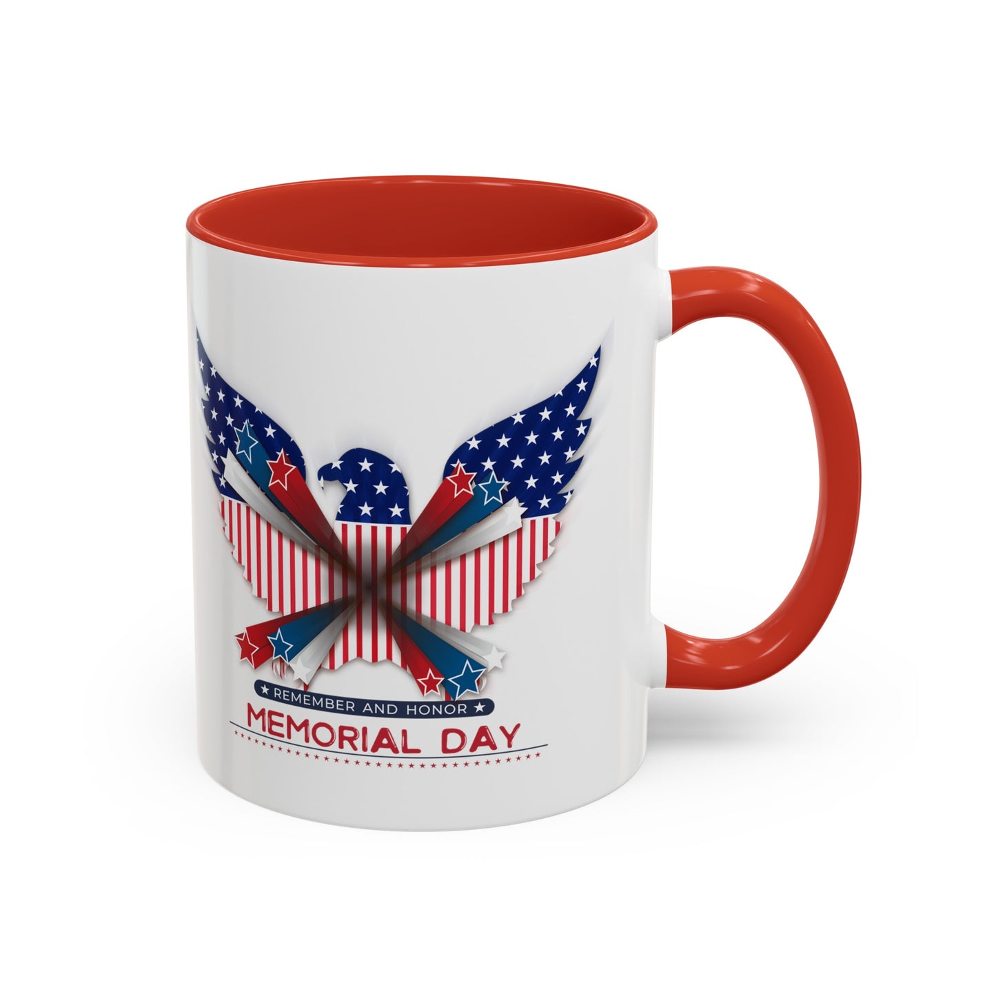 Memorial Day Accent Coffee Mug, 11oz