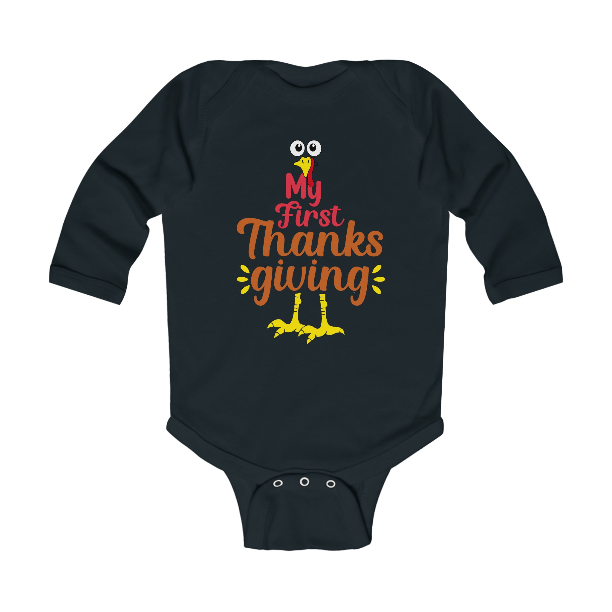 My First Thanksgiving Infant Long Sleeve Bodysuit