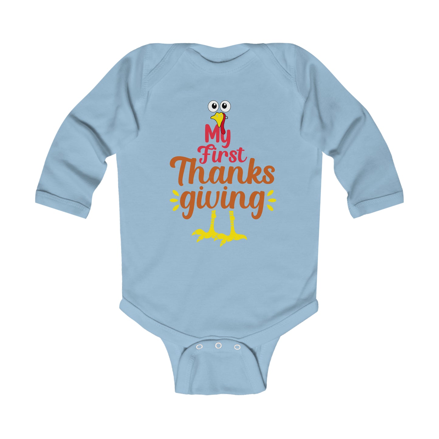 My First Thanksgiving Infant Long Sleeve Bodysuit