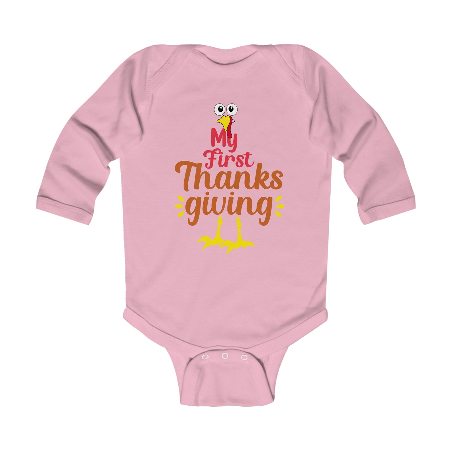 My First Thanksgiving Infant Long Sleeve Bodysuit