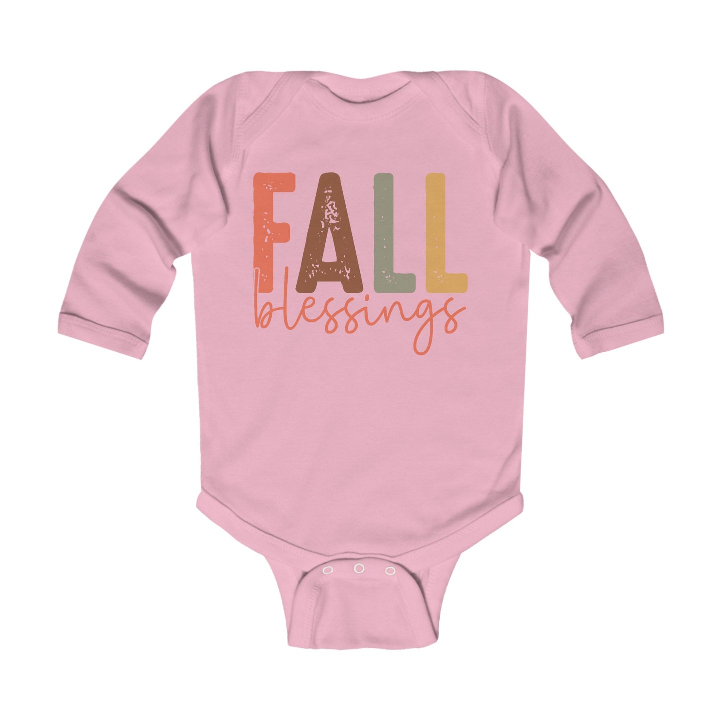 Fall Blessings Infant Long Sleeve Bodysuit Onesie