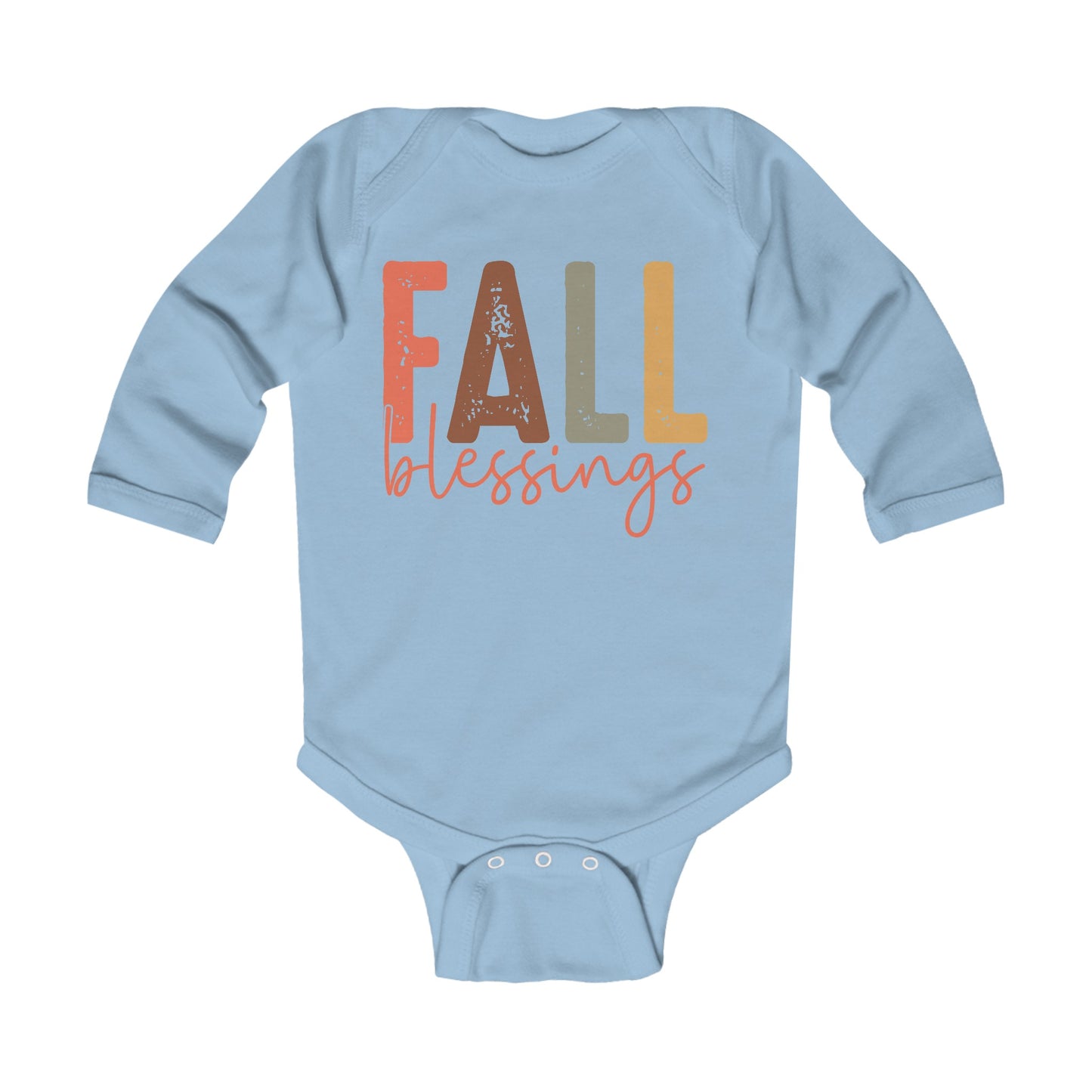 Fall Blessings Infant Long Sleeve Bodysuit Onesie