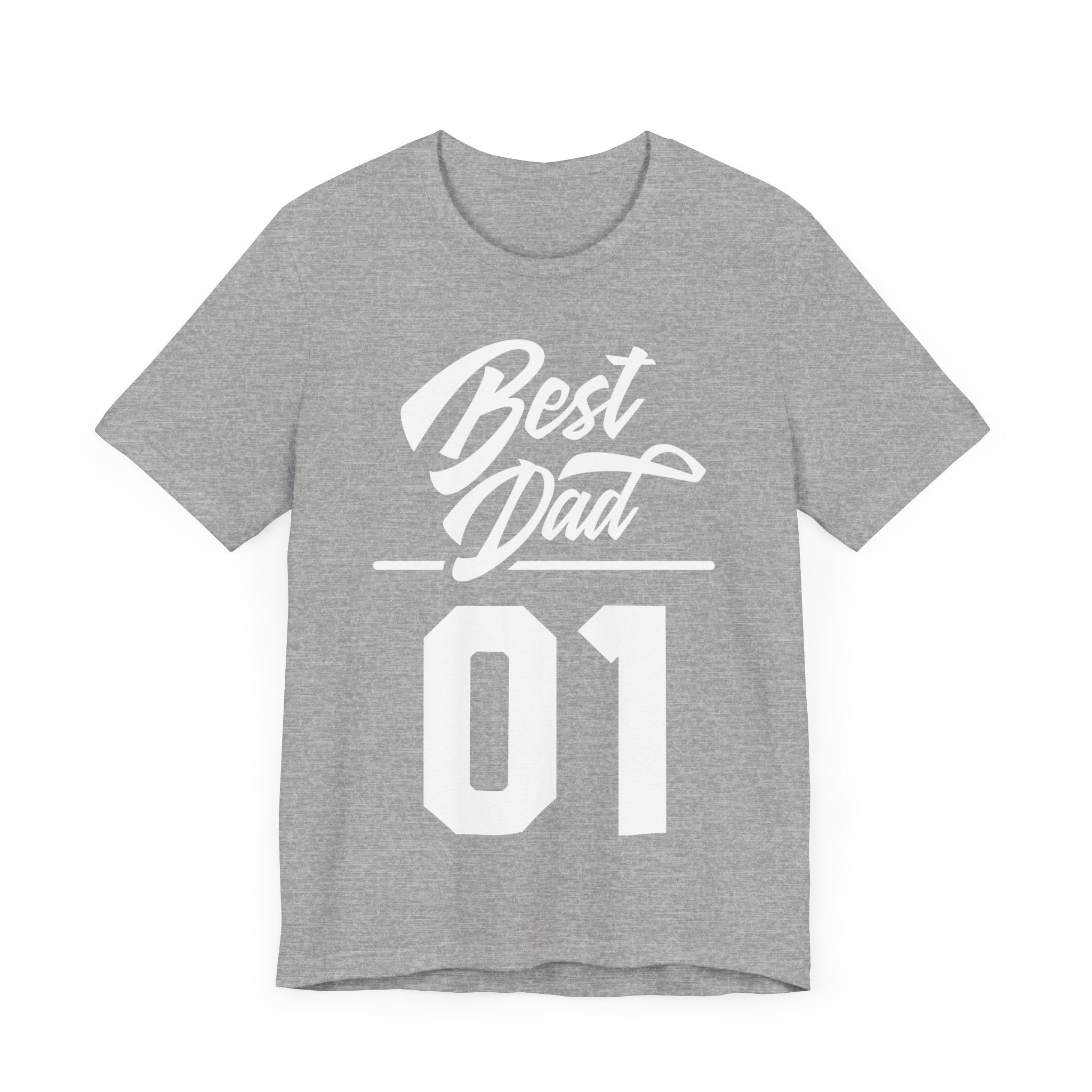 Best Dad 01, Best Dad Tee, Best Dad T-shirt, Gift for Dad, Son to Dad Gift, Unisex Jersey Short Sleeve Tee