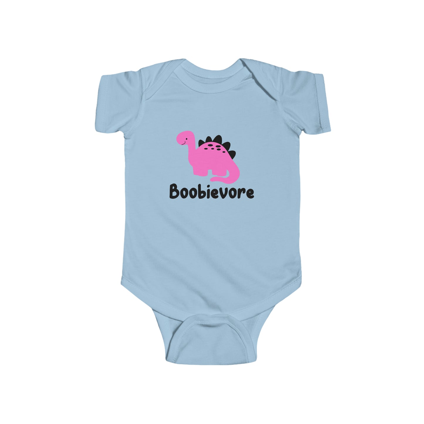 Boobievore - Breast Cancer Awareness Bodysuit, Onesie, Infant Fine Jersey Bodysuit