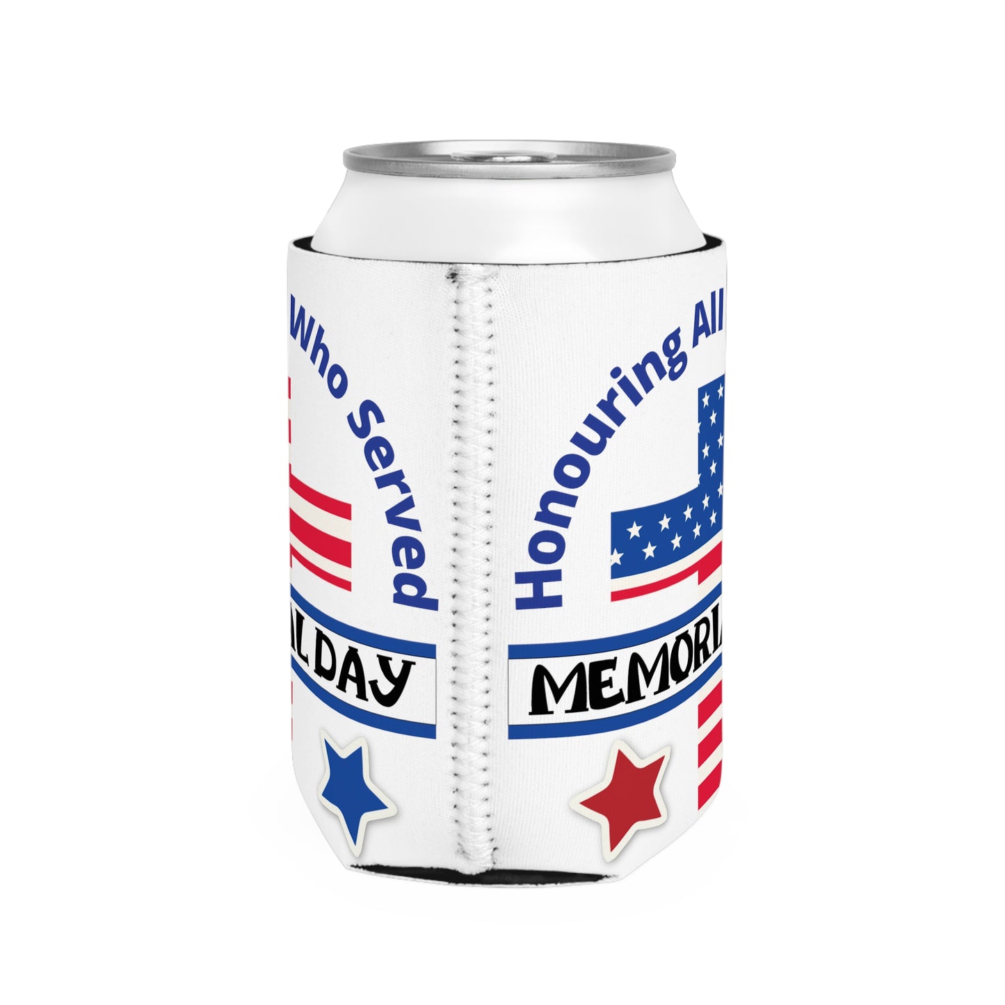 Memorial Day Can Cooler Sleeve