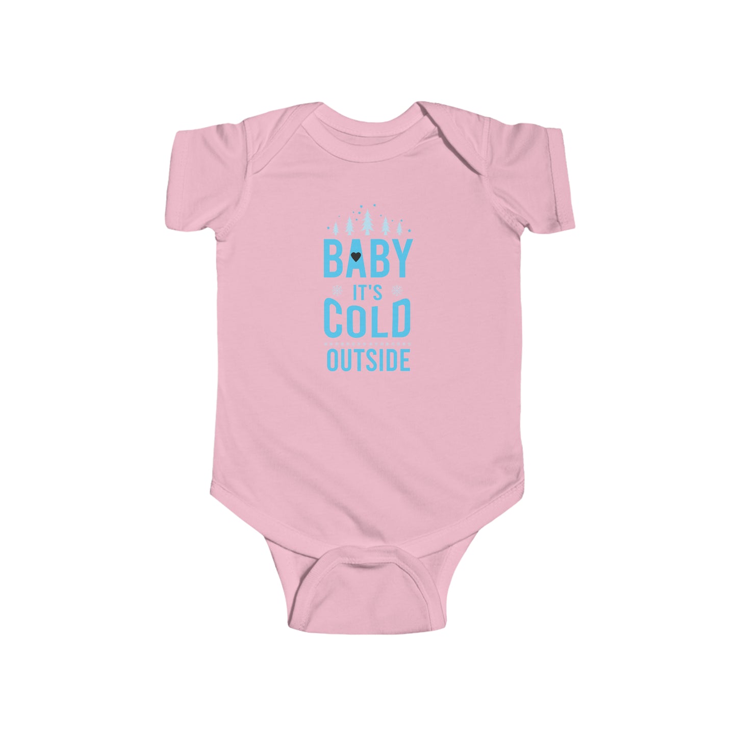 Baby It's Cold Outside Infant Fine Jersey Bodysuit