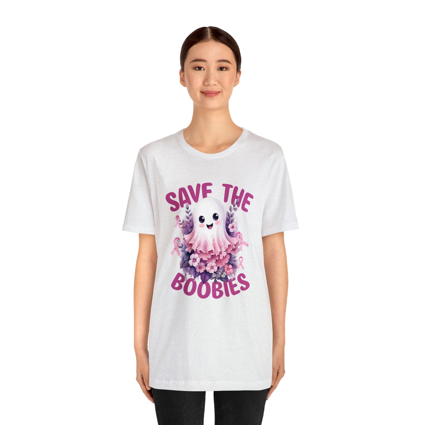 Save The Boobies Unisex Jersey Short Sleeve Tee