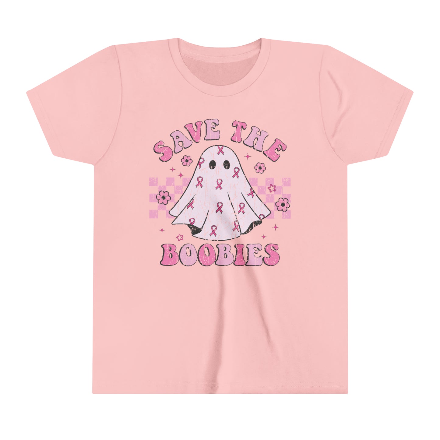 Save The Boobies Youth Short Sleeve Tee