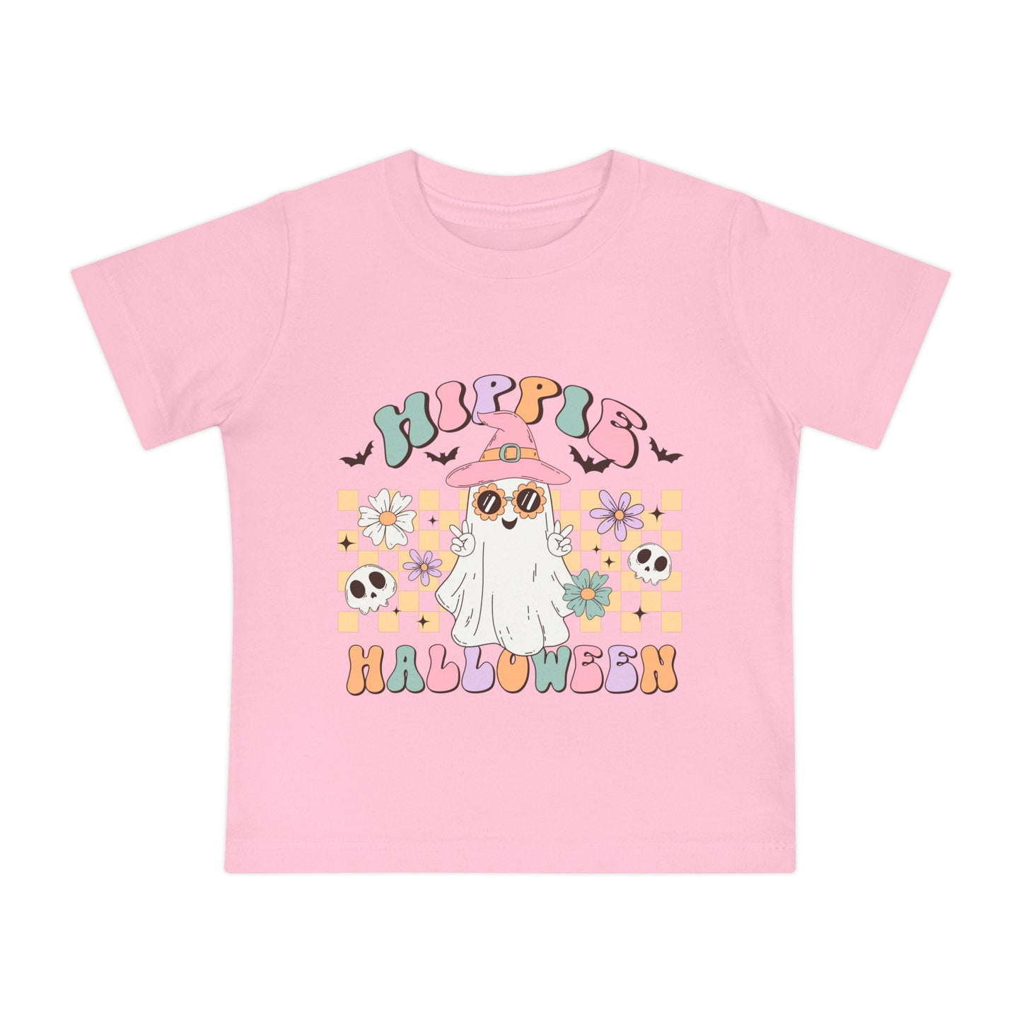 Hippie Halloween Baby Short Sleeve T-Shirt