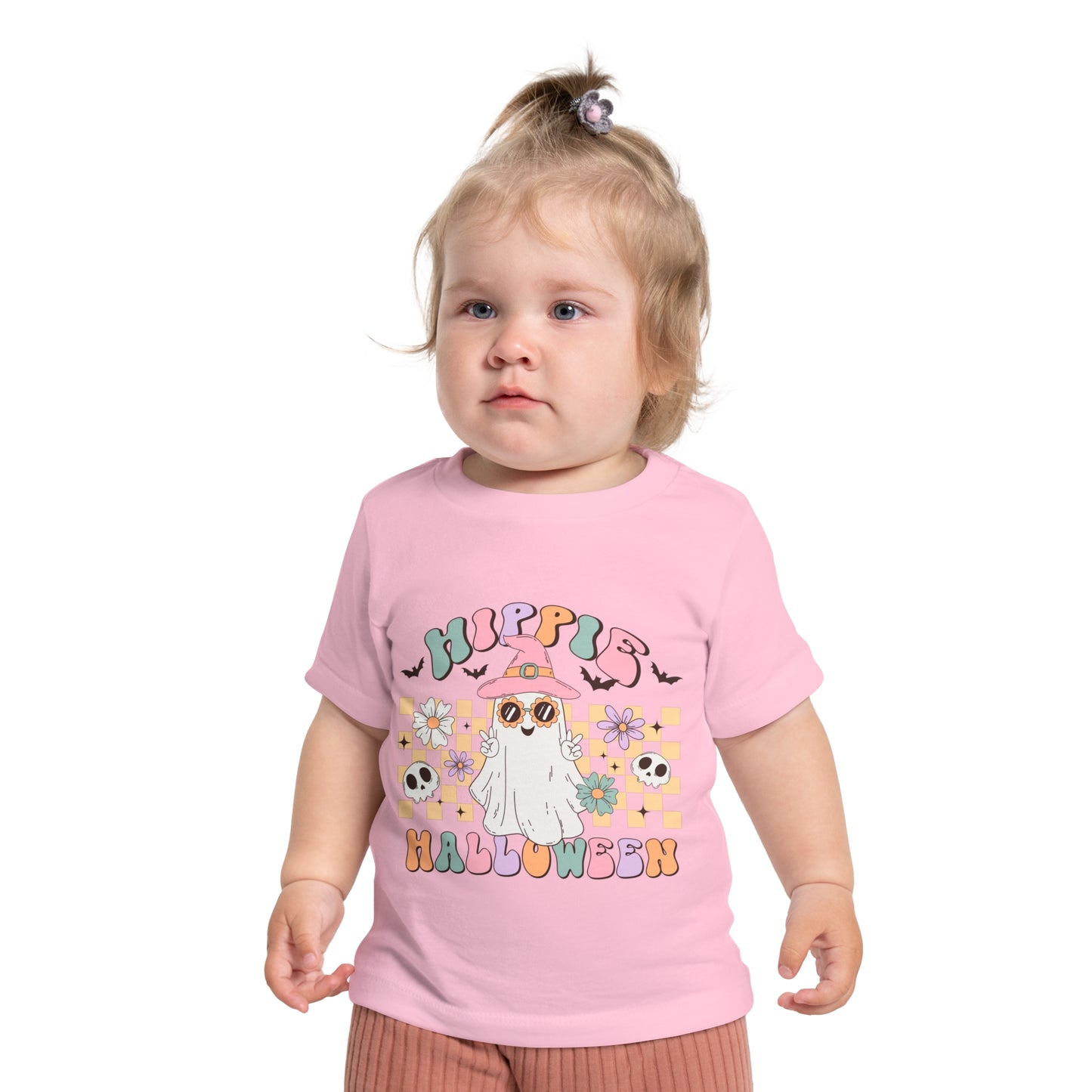 Hippie Halloween Baby Short Sleeve T-Shirt