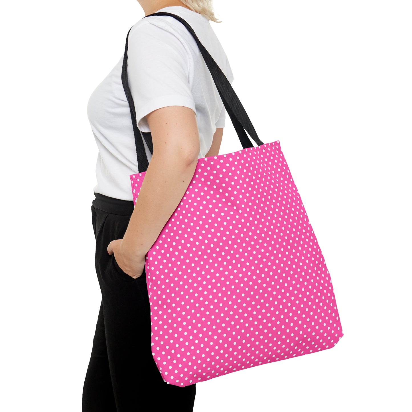 Pink Breast Cancer Awareness Tote Bag