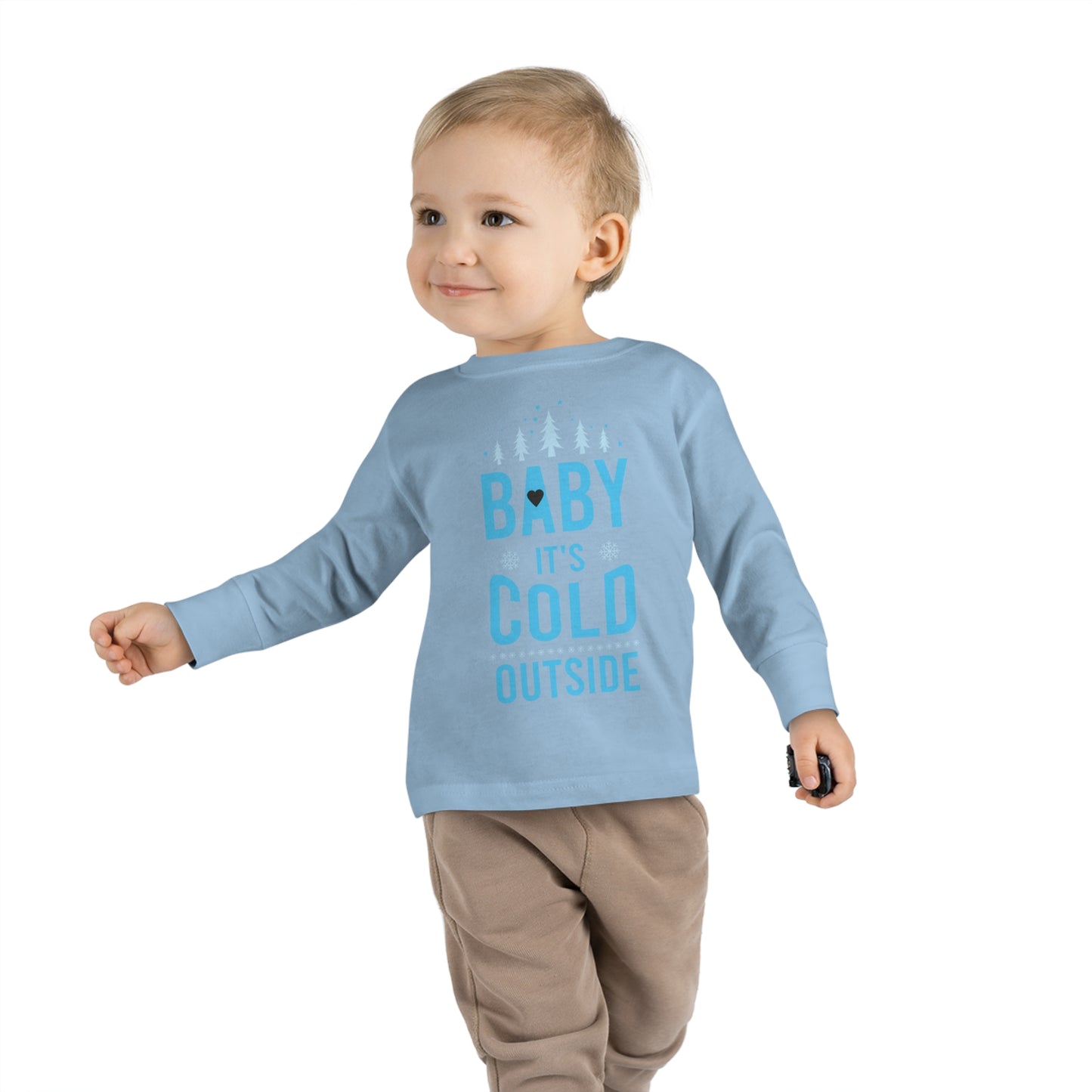 Baby it's Cold Outside Toddler Long Sleeve Tee