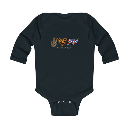 Hispanic Heritage Month Infant Long Sleeve Bodysuit