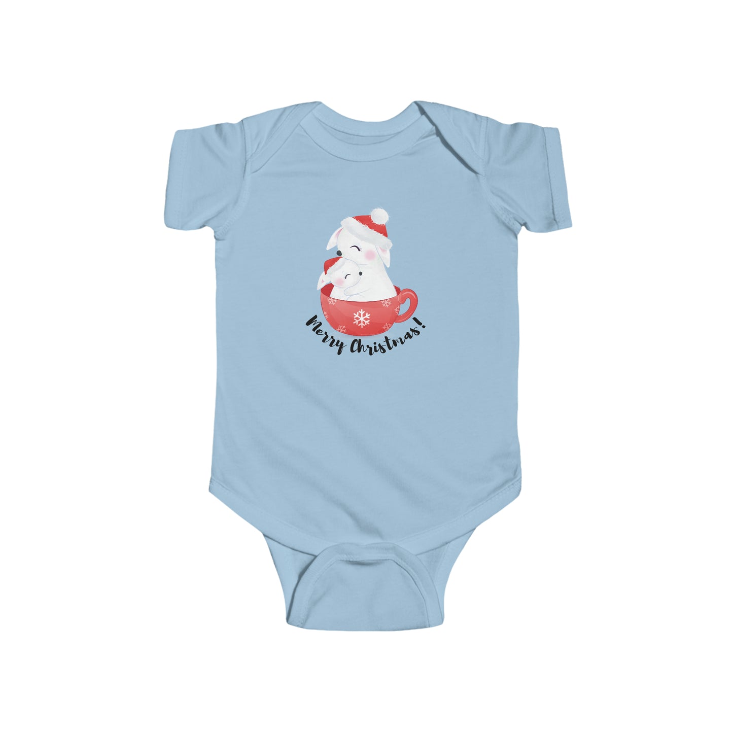 My First Merry Christmas Infant Fine Jersey Bodysuit