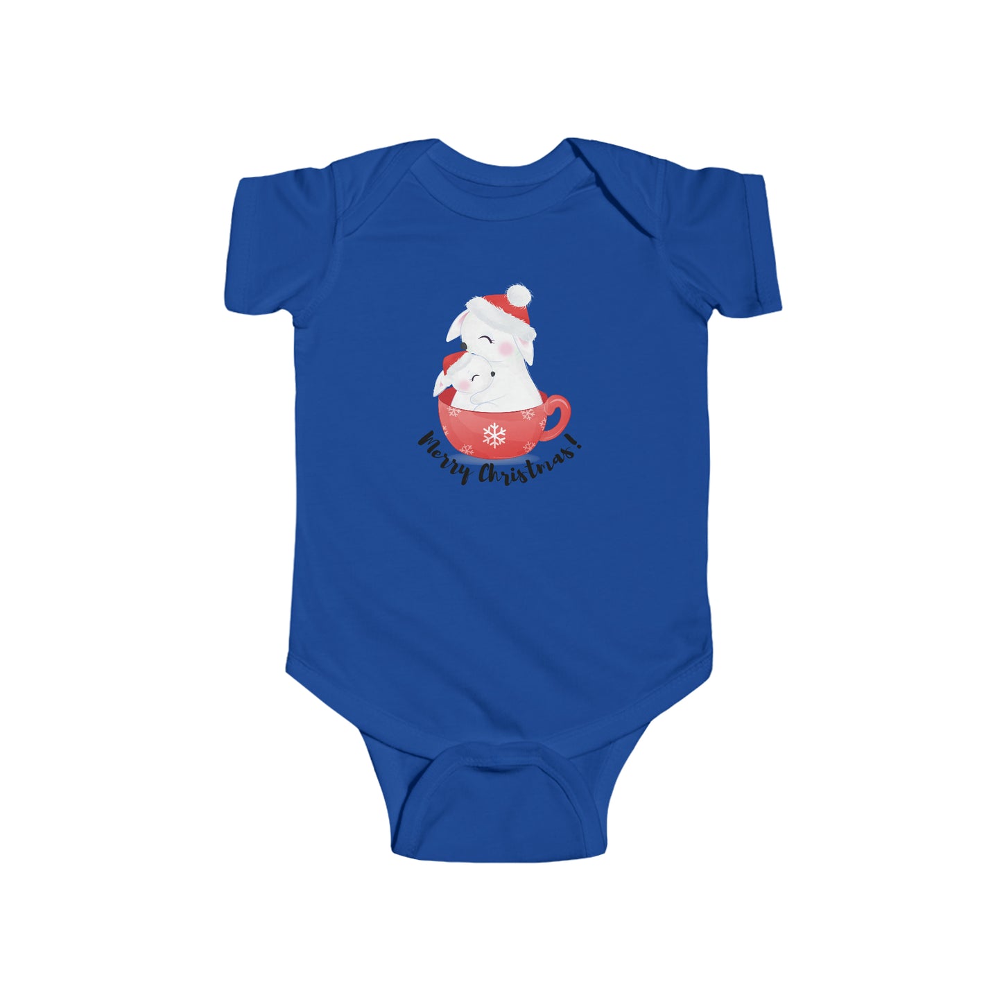 My First Merry Christmas Infant Fine Jersey Bodysuit