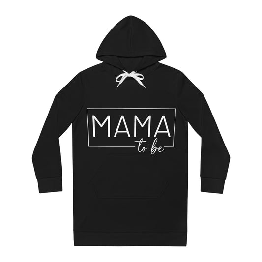 Mama To Be Women's Hoodie Dress (AOP)
