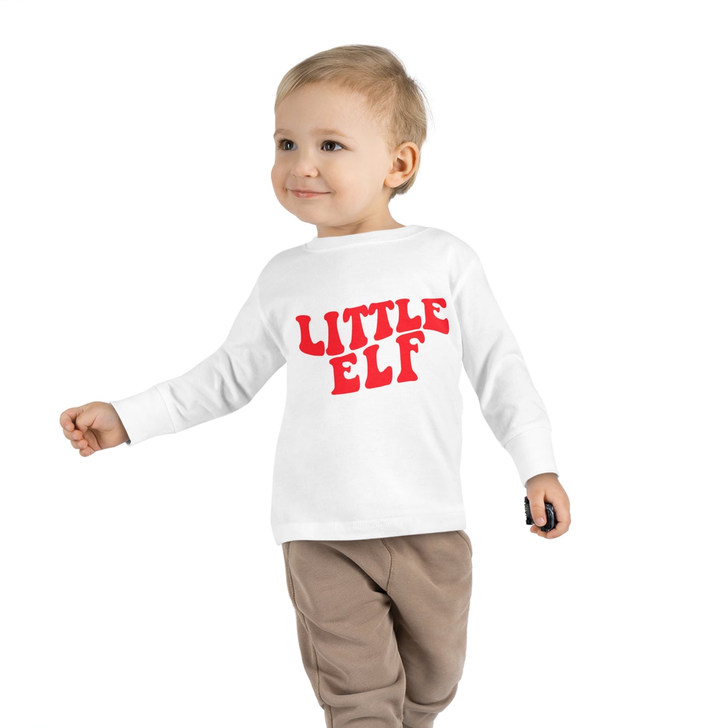 Little Elf Toddler Long Sleeve Tee