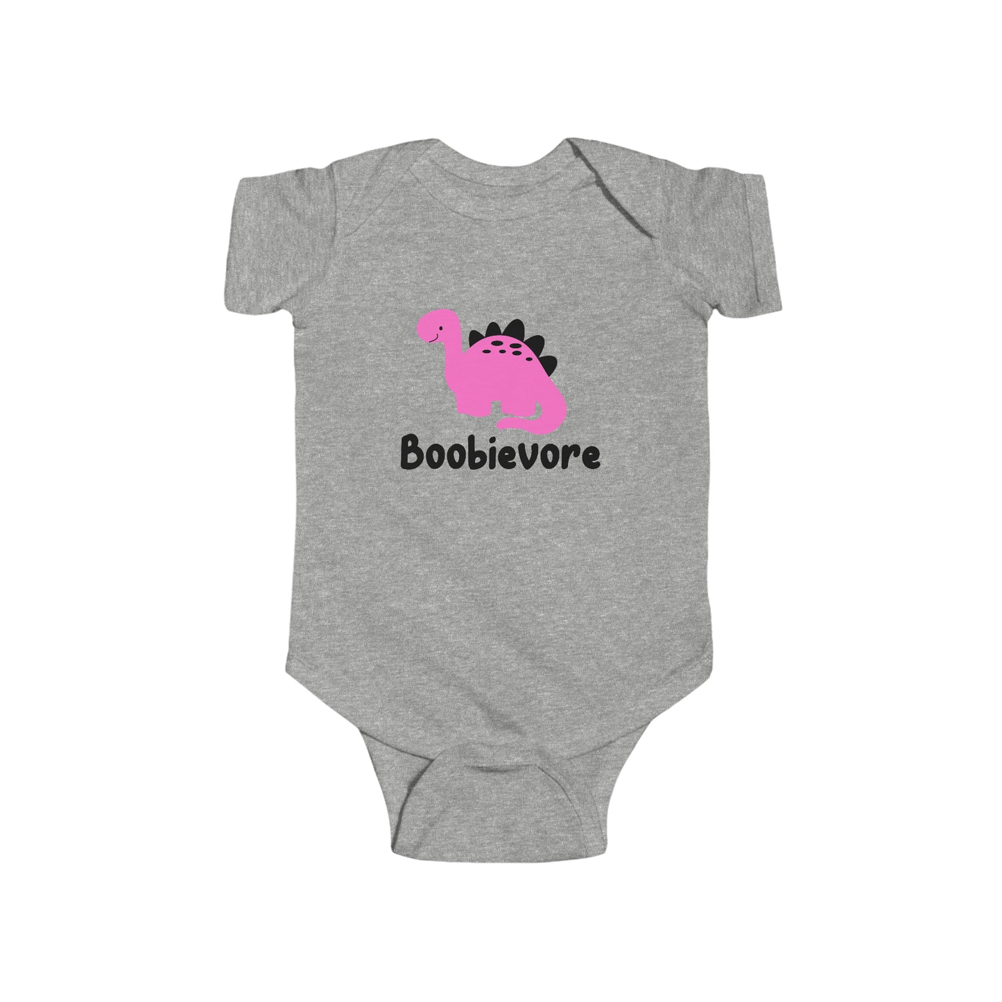 Boobievore - Breast Cancer Awareness Bodysuit, Onesie, Infant Fine Jersey Bodysuit