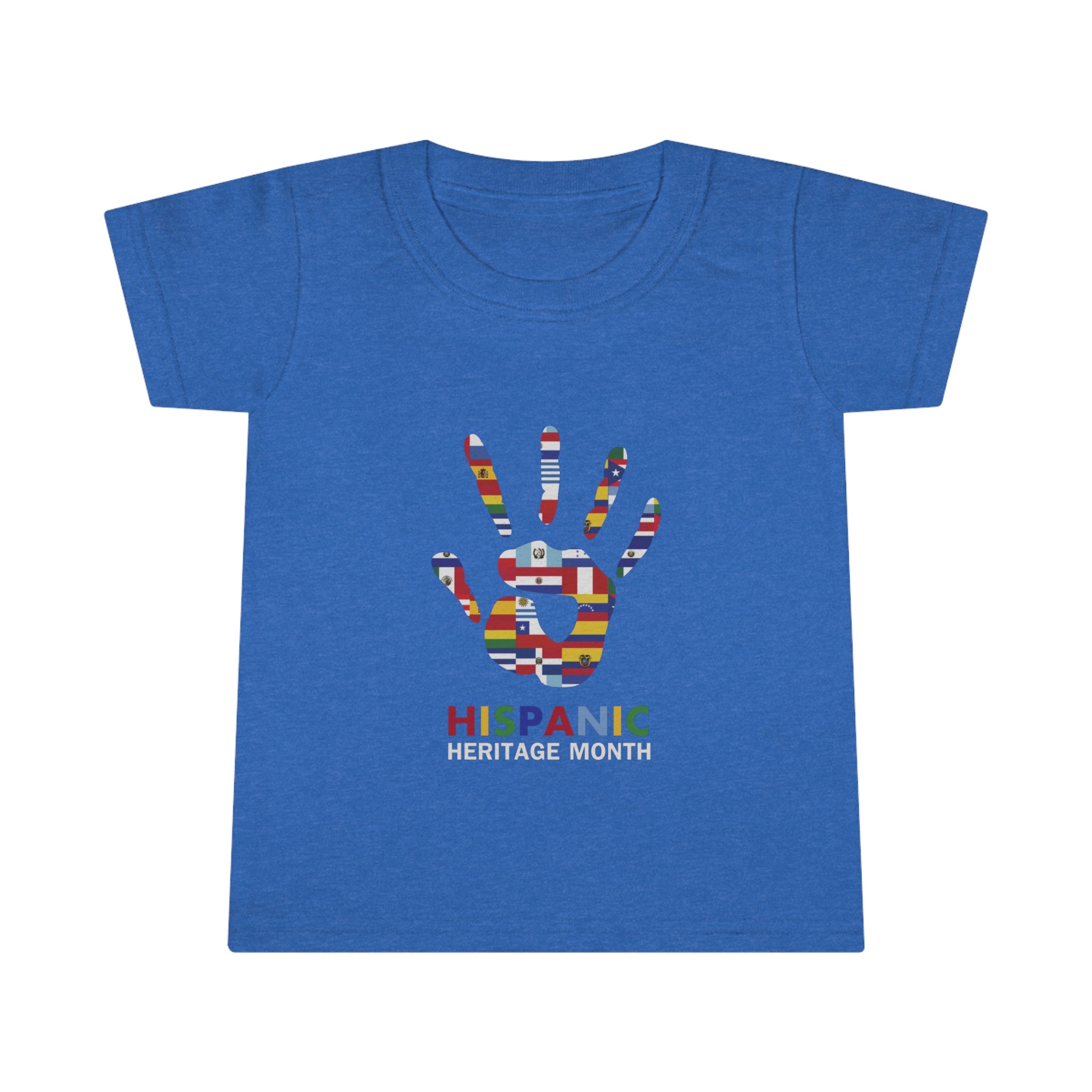 Flag Handprint - Hispanic Heritage Month Toddler T-shirt