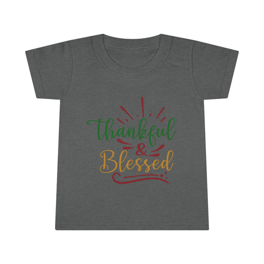Thankful & Blessed Toddler T-shirt