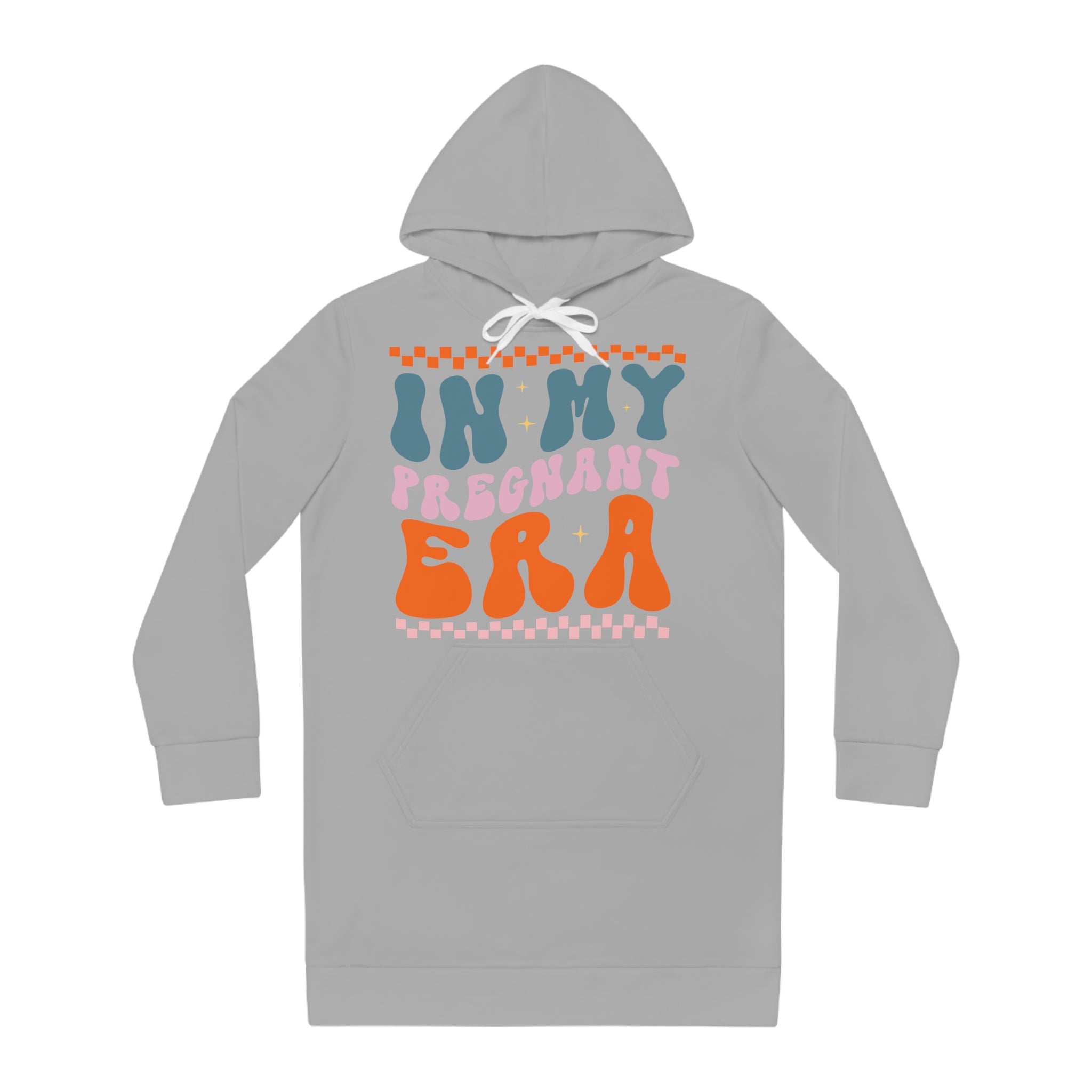 In My Pregnant Era Women's Hoodie Dress (AOP)