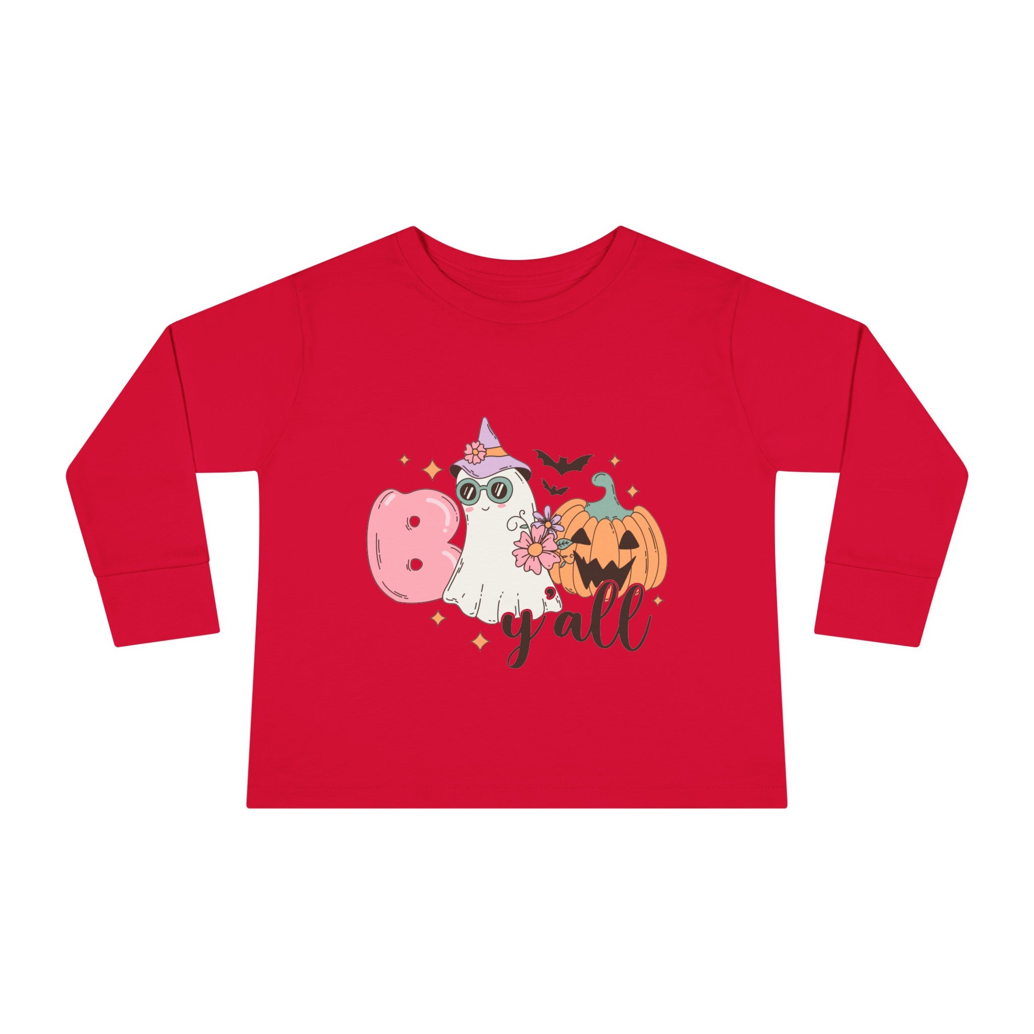 Boo Y All Toddler Long Sleeve Tee