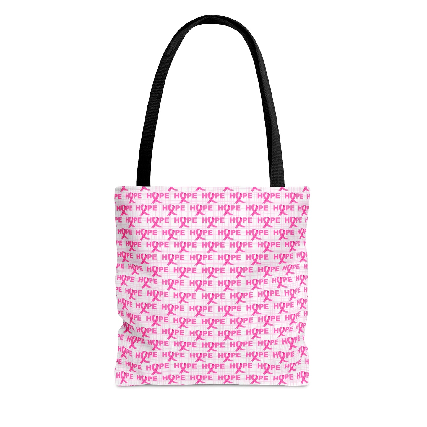 Hope Pink Breast Cancer Awareness Tote Bag