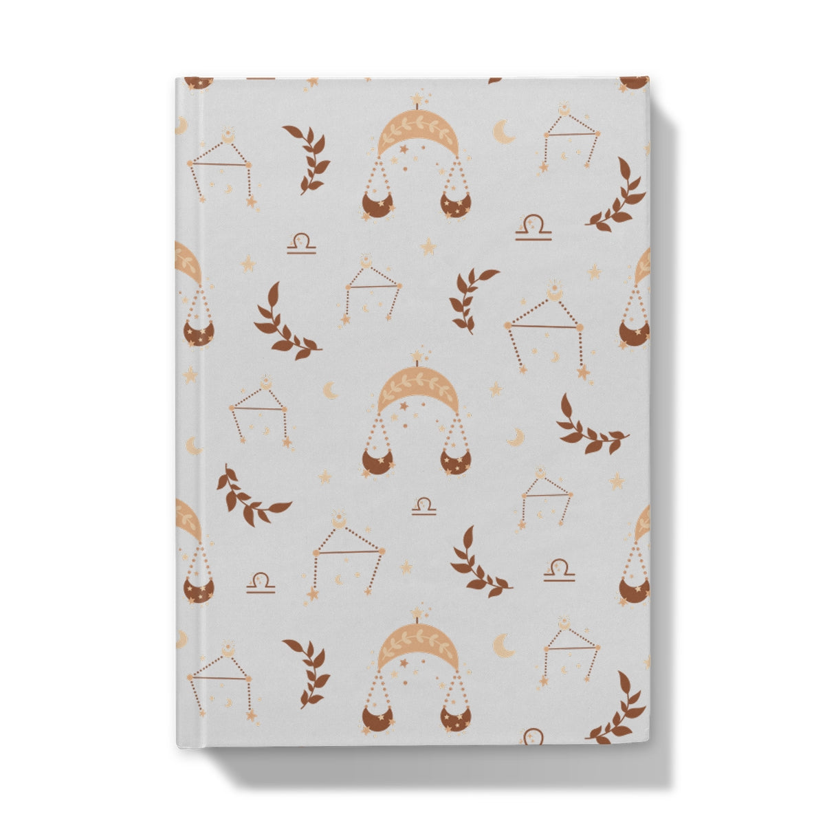 Libra Pattern Hardback Journal