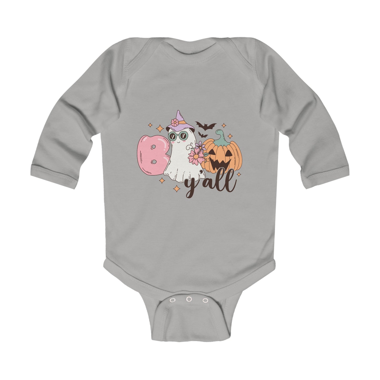 Boo Y All  Infant Long Sleeve Bodysuit