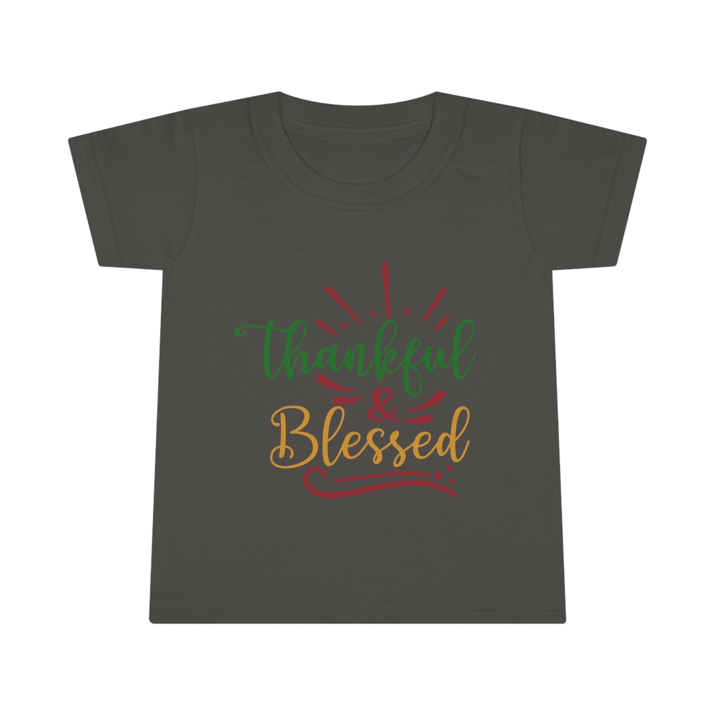 Thankful & Blessed Toddler T-shirt