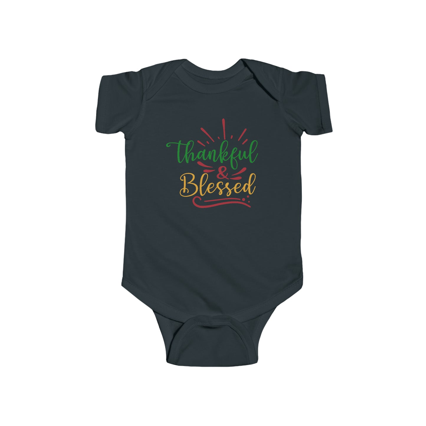 Thankful & Blessed Infant Fine Jersey Bodysuit