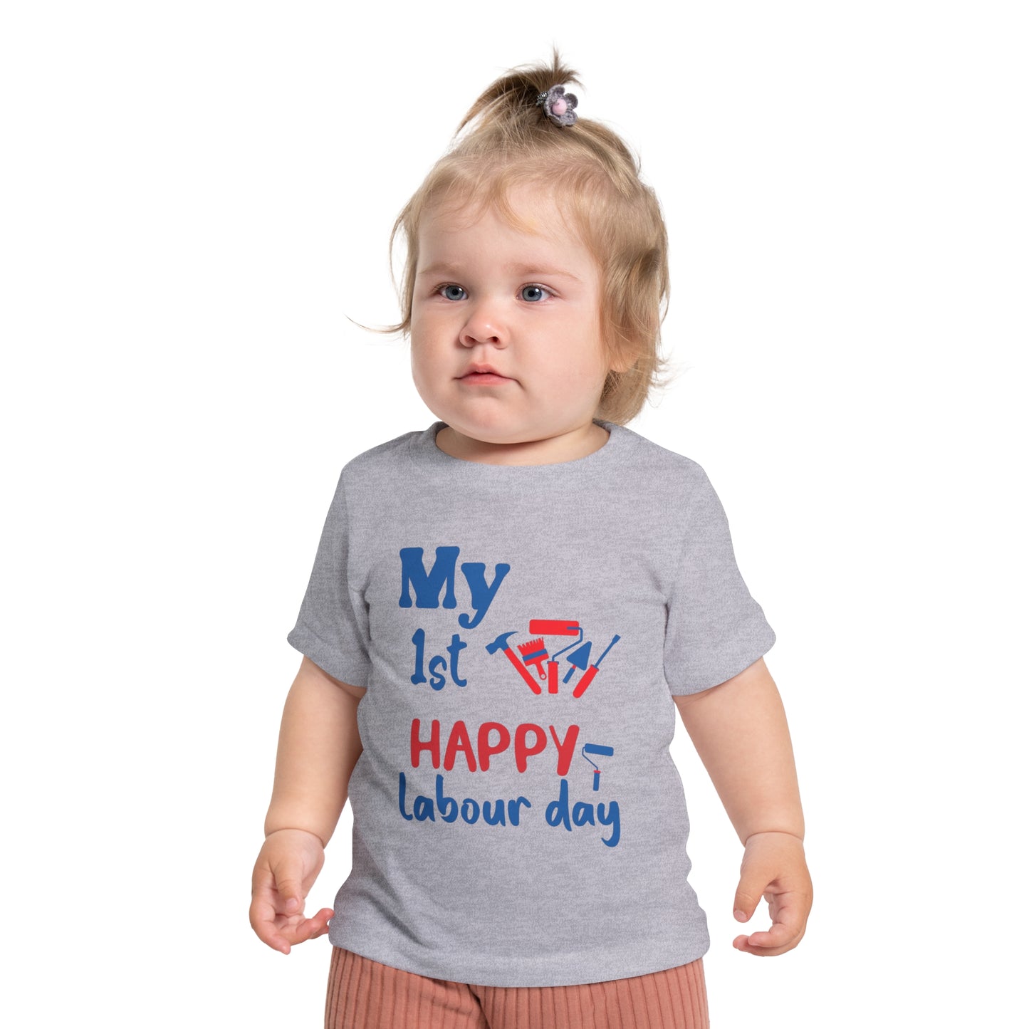 1st Labour Day Baby Short Sleeve T-Shirt