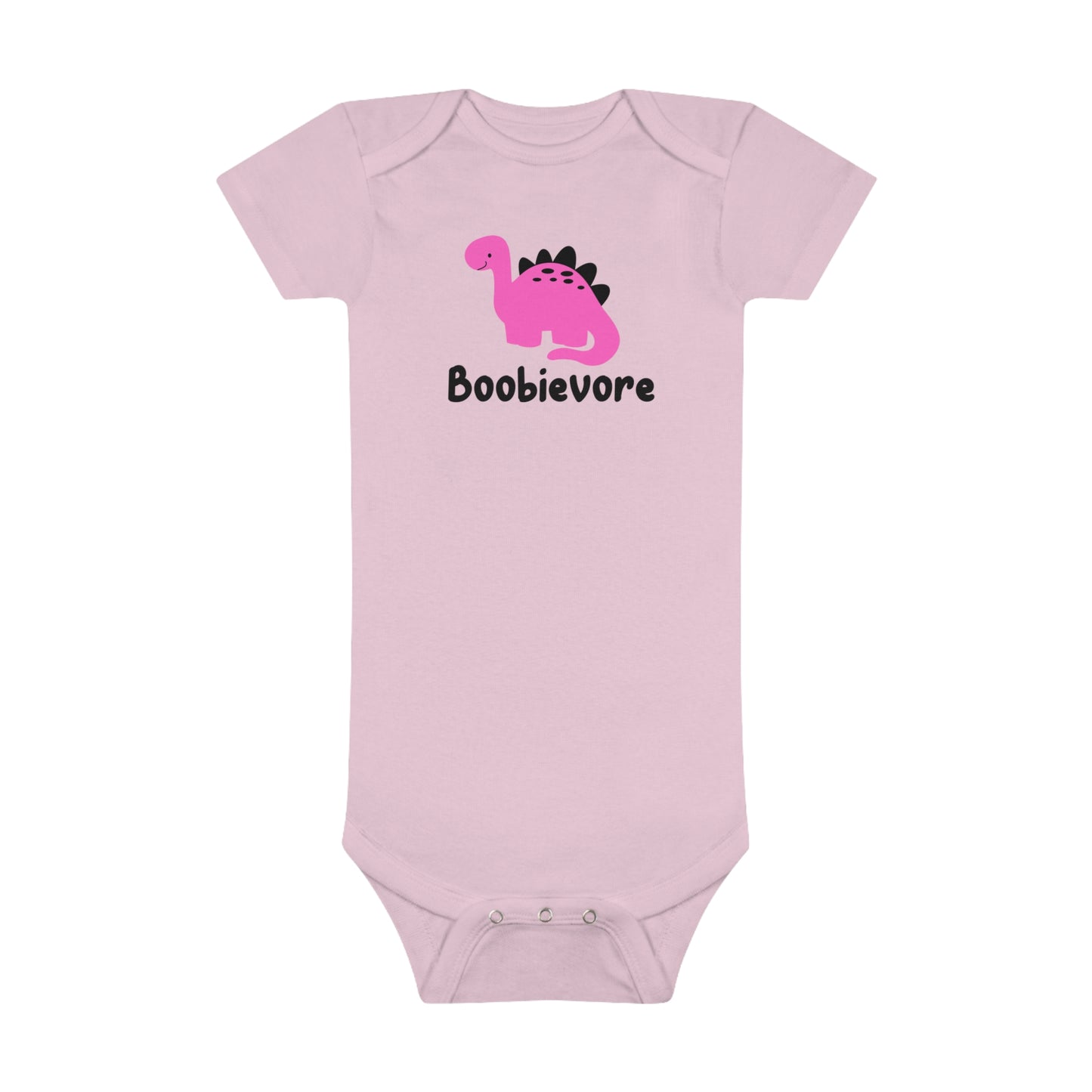 Boobievore Breast Cancer Awareness Onesie, Jumpsuit, Baby Short Sleeve Onesie®