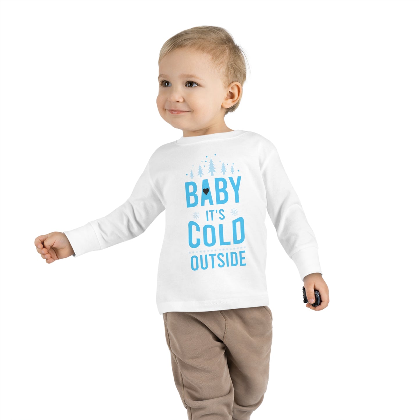 Baby it's Cold Outside Toddler Long Sleeve Tee