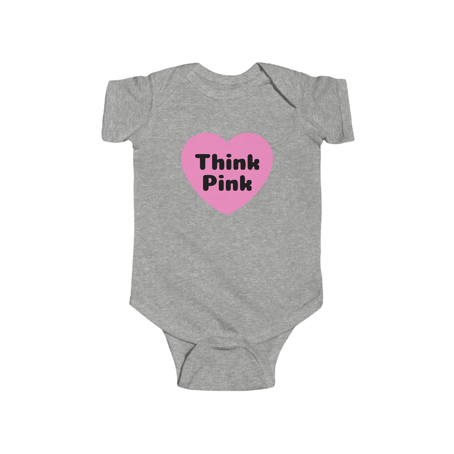 Think Bink Breast Cancer Awareness, Onesie, Infant Fine Jersey Bodysuit